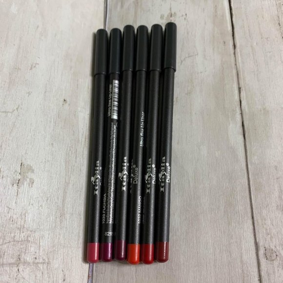italia deluxe Makeup Italia Deluxe Ultra Fine Lip Liner Set Of 6